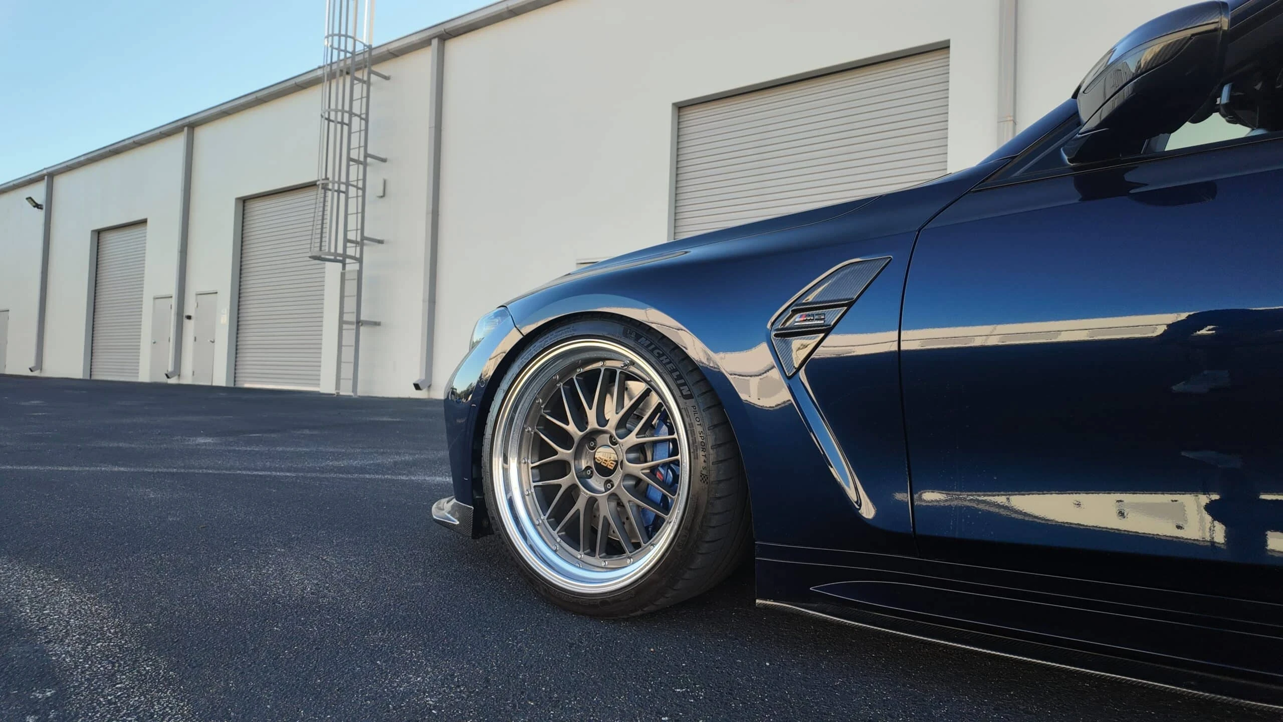 BMW M3 Competition xDrive detail relevant to miami office car delivery on LUXURY CAR CLUB