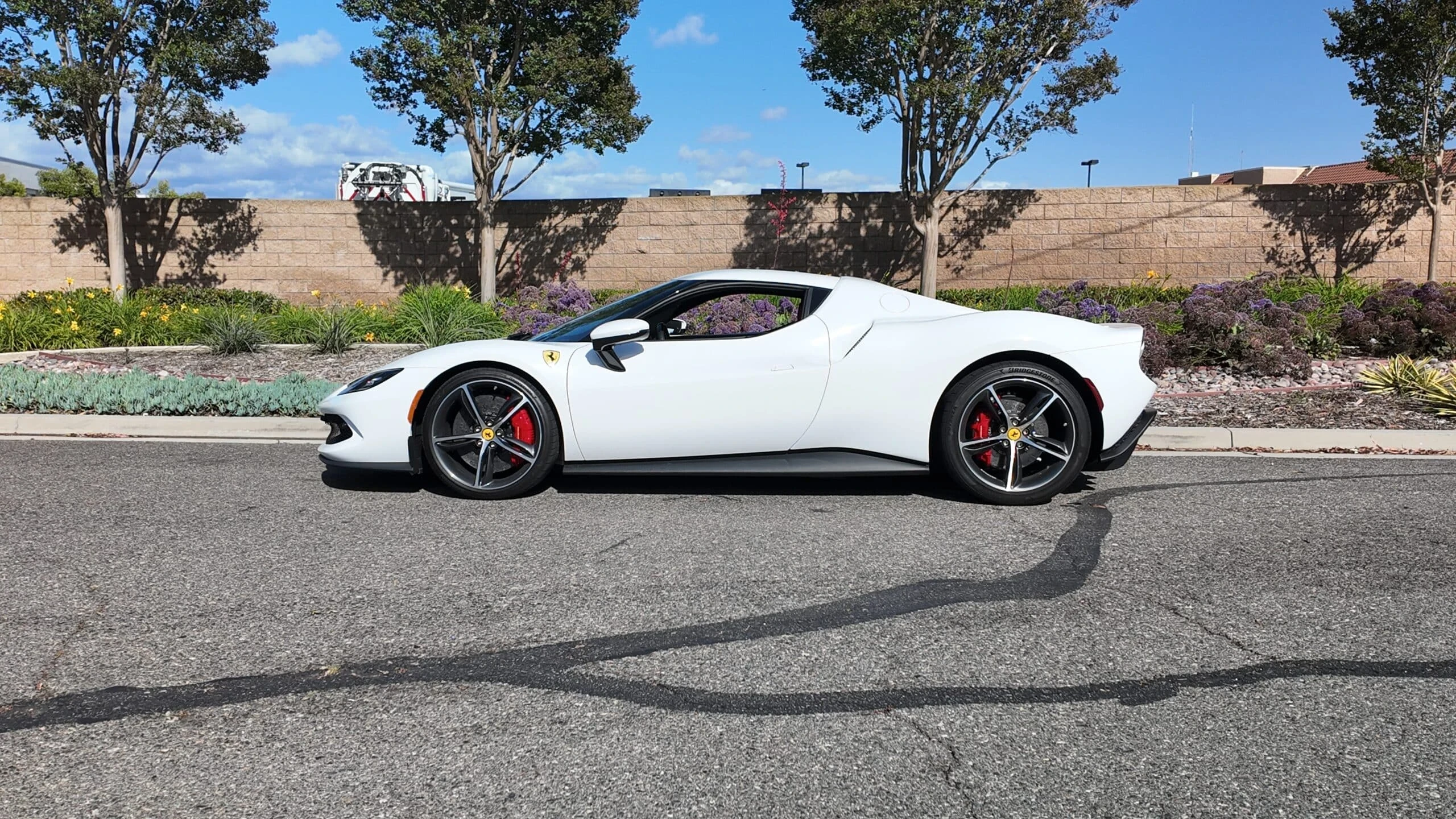 Ferrari 296 GTB detail relevant to photoshoot & production vehicles on LUXURY CAR CLUB