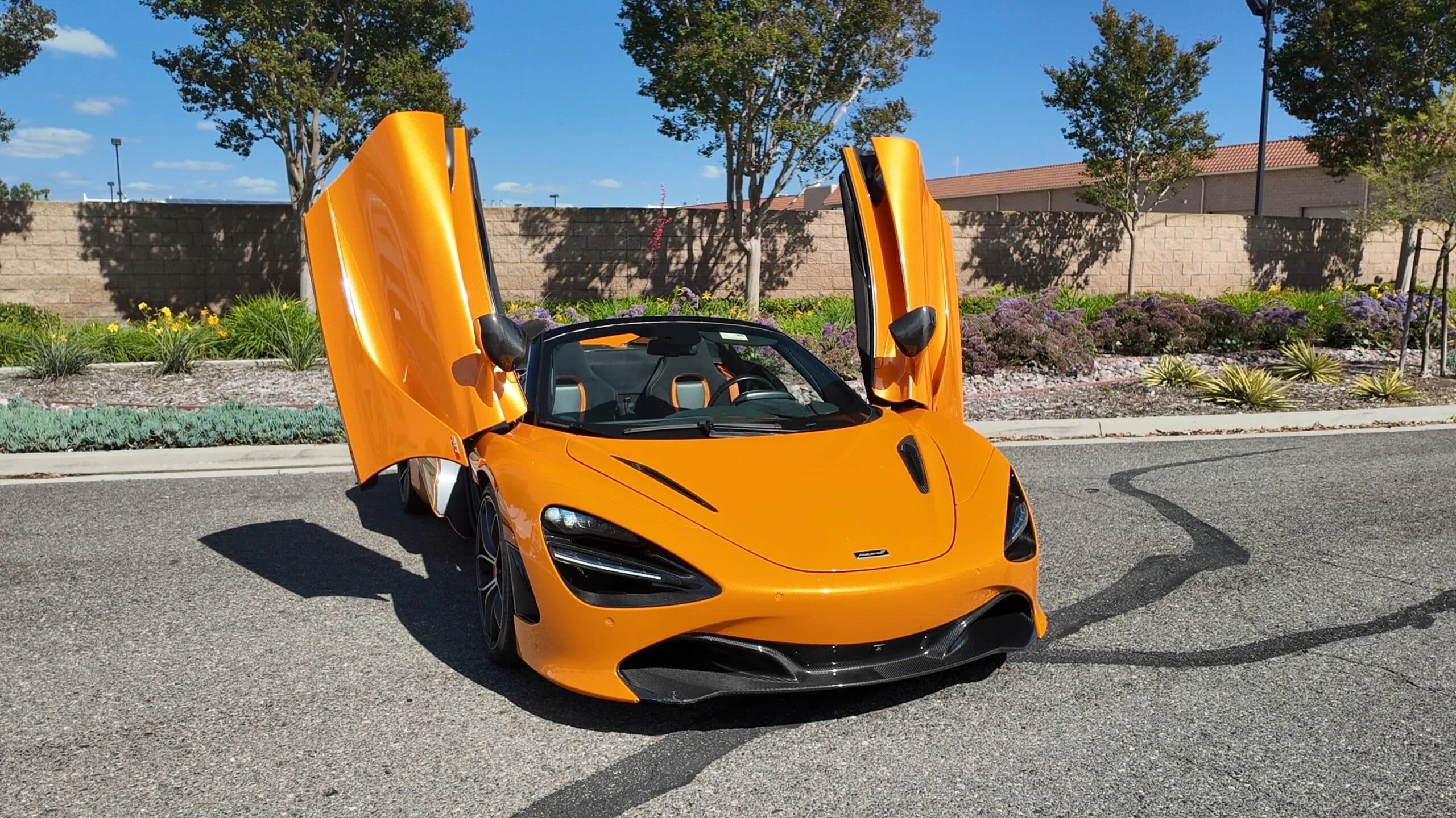 McLaren 720S Spider detail relevant to miami date-night exotic car rentals on LUXURY CAR CLUB