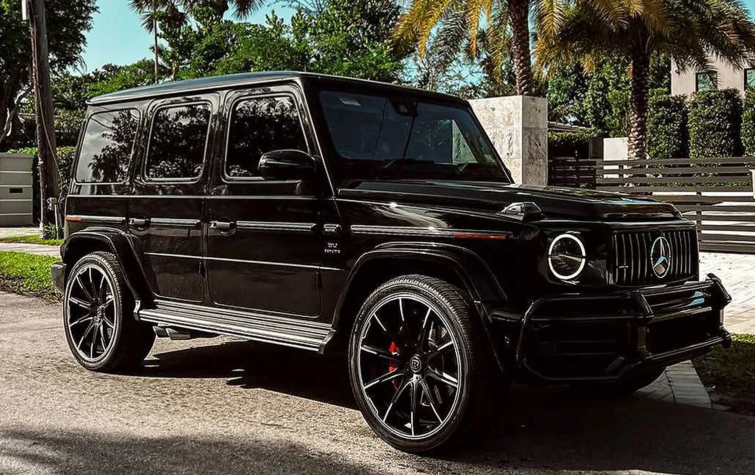 Mercedes-AMG G 63 exterior for birthday exotic car rentals